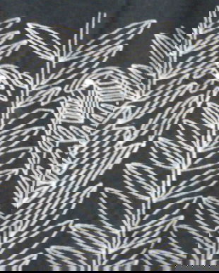 Husa perna brodata Ikea