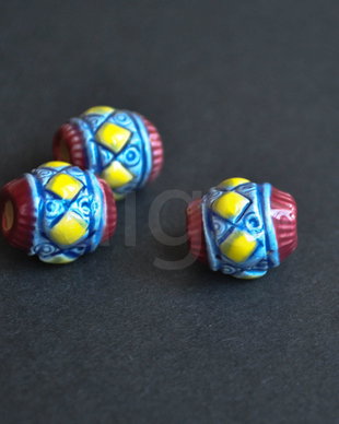 Margele peruviene din ceramica