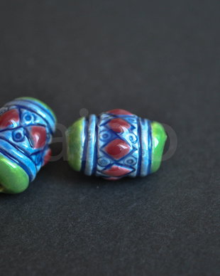 Margele peruviene din ceramica