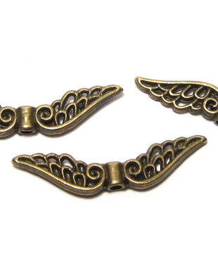 Margele din metal, bronz, 30x7 mm