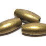 Margele din metal, bronz, 17x8 mm