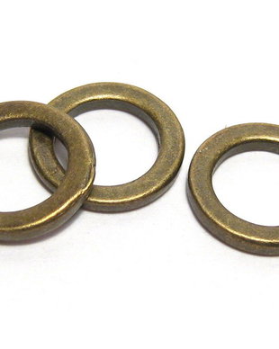 Margele din metal, bronz, 12x1.5 mm