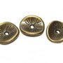 Margele din metal, bronz, 10x8 mm