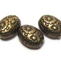 Margele din metal, bronz, 7.5x6 mm