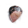 Cabochon rodonit lacrima  -  natural