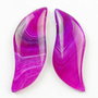 Agate onix- 2 piese