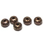 Margele din metal, cupru, 5.5x3.5 mm