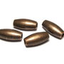 Margele din metal, cupru, 17x8 mm