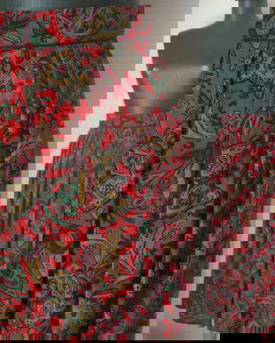 FUSTA STOFA LANA FLORAL