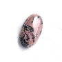 Cabochon rodonit oval -  natural