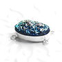 Link  Agat Titanium druzy - in rama argintata