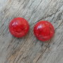 Cabochon howlit de sinteza, 12 mm (2 buc)