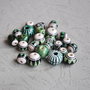 Lot margele ceramica Peru ( lot 05)