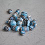 Lot margele ceramica Peru ( lot 09)