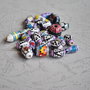 Lot margele ceramica Peru ( lot 06)