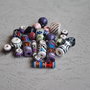 Lot margele ceramica Peru ( lot 03)