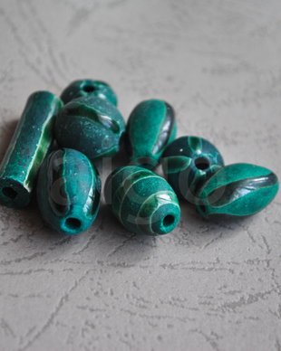 Lot margele ceramica Peru ( lot 14)