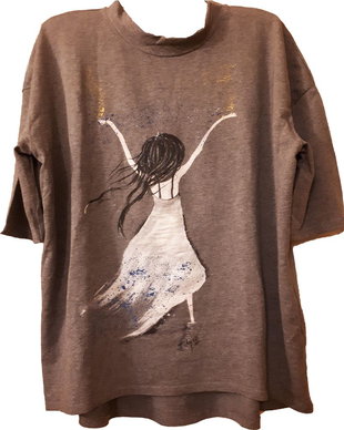 bluza pictata manual