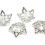 Capacel metalic, argintiu, 9x3 mm