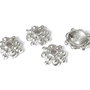 Capacel metalic, argintiu, 8x3 mm