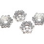 Capacel metalic, argintiu, 8x2.2 mm