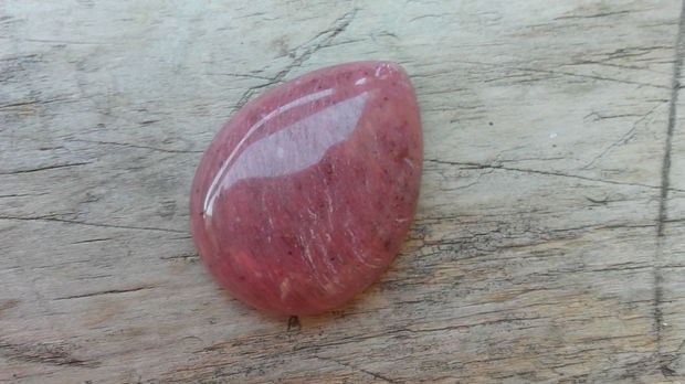 Cabochon lepidolit, 40x30 mm