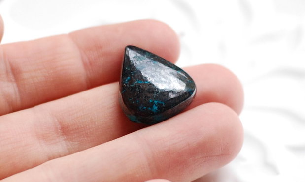 Cabochon  Azurit natural