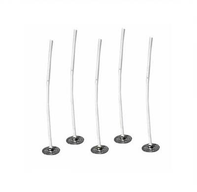 SET 5 FITILURI RIGIDE 12CM PENTRU LUMANARE