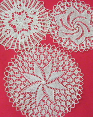 Set 3 mileuri fine tricotate