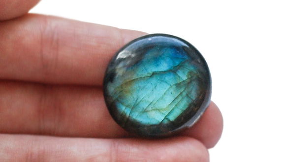 Cabochon Labradorit   27 mm