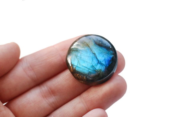 Cabochon Labradorit   27 mm