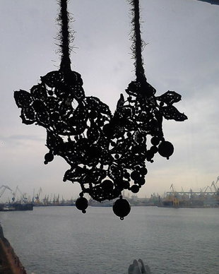 colier negru /vandut