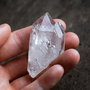 Varf cristal quartz  ingemanat - cu imperfectiuni- K57724