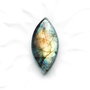 Cabochon Labradorit Marquise -flashy