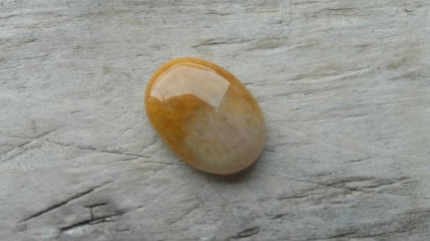 Cabochon aventurin galben, 25x18 mm