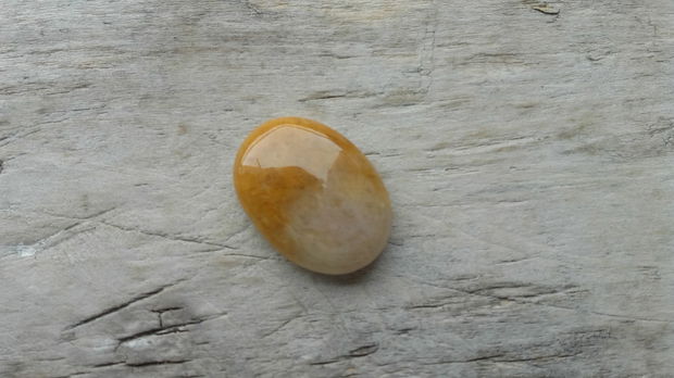 Cabochon aventurin galben, 25x18 mm