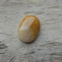 Cabochon aventurin galben, 25x18 mm