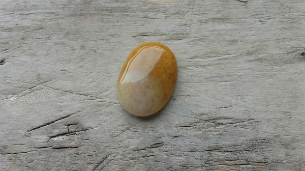 Cabochon aventurin galben, 25x18 mm