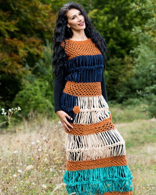 rochie /vesta crosetata