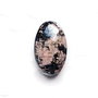Cabochon rodonit oval -  natural