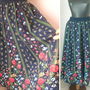 FUSTA AMPLA BUMBAC FLORAL