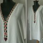 BLUZA ALBA CRAVATA MARGELE