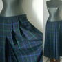 FUSTA STOFA LANA TARTAN