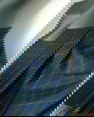 FUSTA STOFA LANA TARTAN