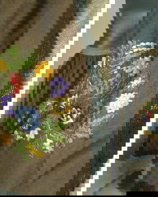 FUSTA LANA BRODERIE MANUALA