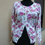 Cardigan  cu flori- M