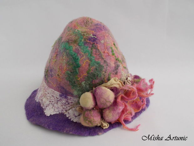 - VANDUT - Palarie impaslita - Romantic Hat