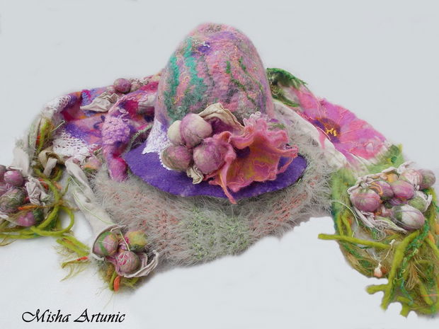 - VANDUT - Palarie impaslita - Romantic Hat