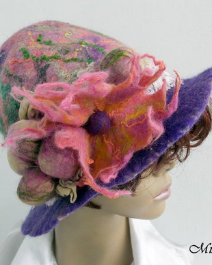 - VANDUT - Palarie impaslita - Romantic Hat