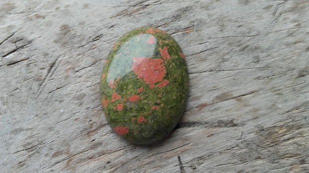 Cabochon unakite 40x30 mm